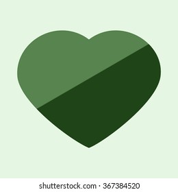 Heart valentine icon set vector illustration