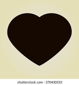 Heart valentine icon set vector illustration