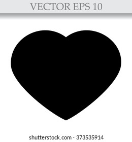 Heart valentine icon set vector illustration