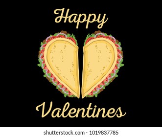 Heart Valentine Taco