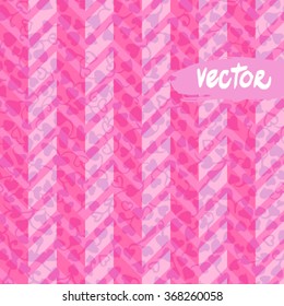 Heart valentine vector background
