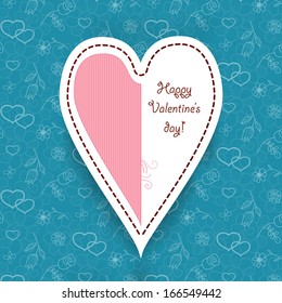 heart valentine vector illustration