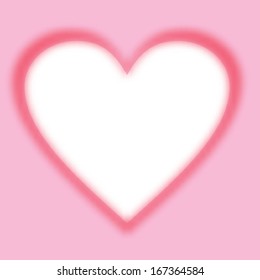 Heart, valentines, bokeh effect, there is a gradient mesh, EPS10 - vector graphics.