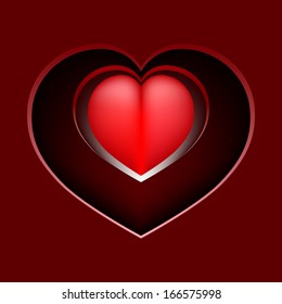 Heart. Valentines day