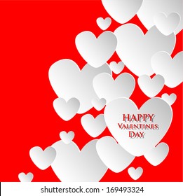 Heart for Valentines Day Background