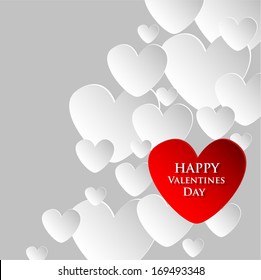 Heart for Valentines Day Background