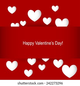 Heart for Valentines Day Background