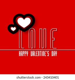 Heart for Valentine's Day Background