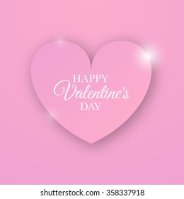Heart for Valentines Day Background