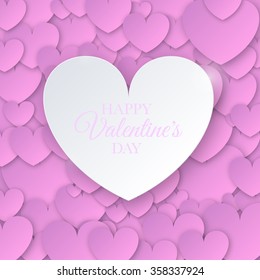 Heart for Valentines Day Background