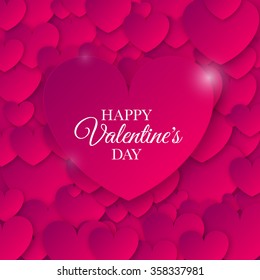 Heart for Valentines Day Background