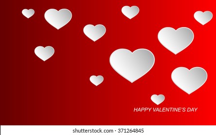 Heart for Valentines Day Background