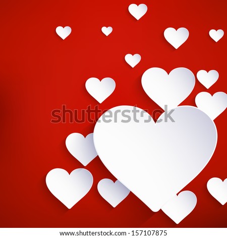 Heart for Valentines Day Background. And also includes EPS 10 vector