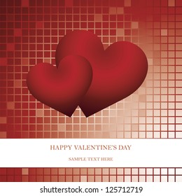 heart Valentine's day card