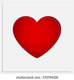 Heart Valentines Day Card Love Background