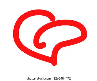 Heart Valentine's day decor