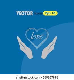 Heart - Valentine's Day vector icon