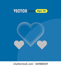 Heart - Valentine's Day vector icon