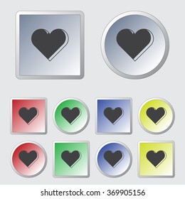 Heart - Valentine's Day vector icon