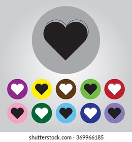 Heart - Valentine's Day vector icon
