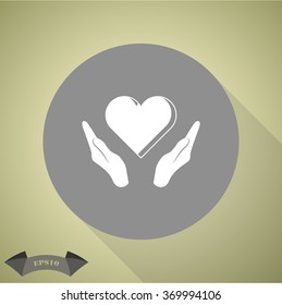 Heart - Valentine's Day vector icon
