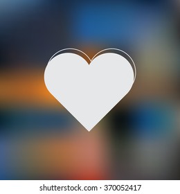 Heart - Valentine's Day vector icon