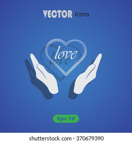 Heart - Valentine's Day vector icon