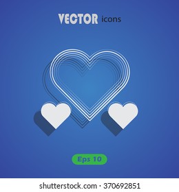 Heart - Valentine's Day vector icon