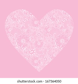 Heart, valentines, EPS8 - vector graphics.