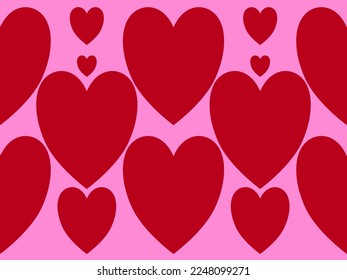 Heart of various,red,pink,teal.show the brightness.Can be used with a variety of designs such as clothes, phone cases, paper patterns, home decoration material,etc