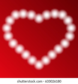 heart vector, abstract background