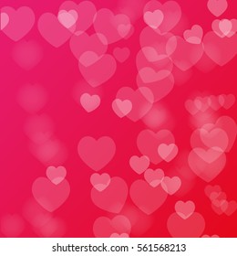 heart vector background  