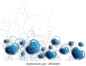 heart vector background