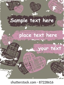 heart vector background