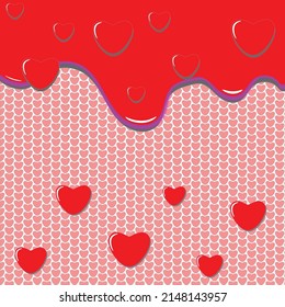 Heart Vector Background - Sweet Heart - Valentine's Day