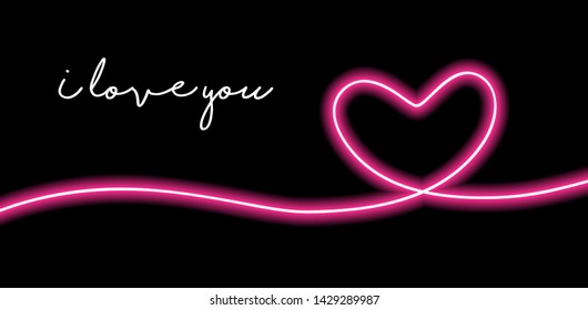 Heart vector collection. love banner design vector