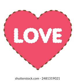 Heart Vector  Decorative Lover Valentines day