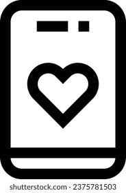 heart vector design icon for download. Eps