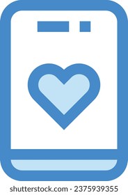 icono de diseño de vector de corazón para descarga. Eps