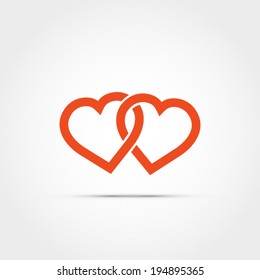 Heart vector design symbol