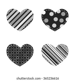 Heart vector design for use as a background or wallpaper. eps10 format.