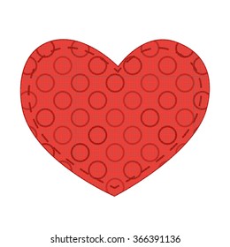 Heart vector design for use as a background or wallpaper. eps10 format.