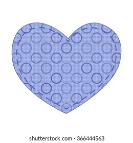 Heart vector design for use as a background or wallpaper. eps10 format.