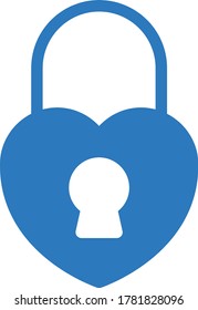 heart vector glyph color icon 