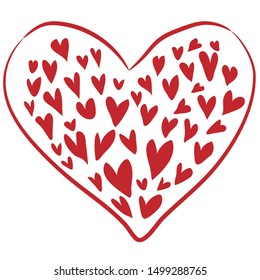 heart vector graphic clipart design