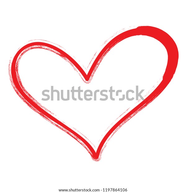 Coeur Image Vectorielle Icone Dessinee A Image Vectorielle De Stock Libre De Droits Coeur Image Vectorielle Icone Dessinee A Image Vectorielle De Stock Libre De Droits