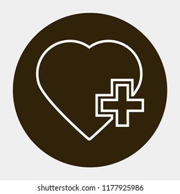 heart vector icon 10 eps