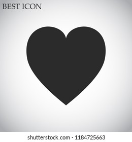 heart vector icon 10 eps