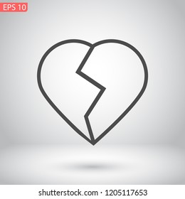 heart vector icon 10 eps