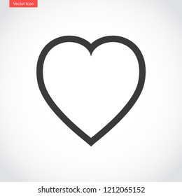 heart vector icon 10 eps